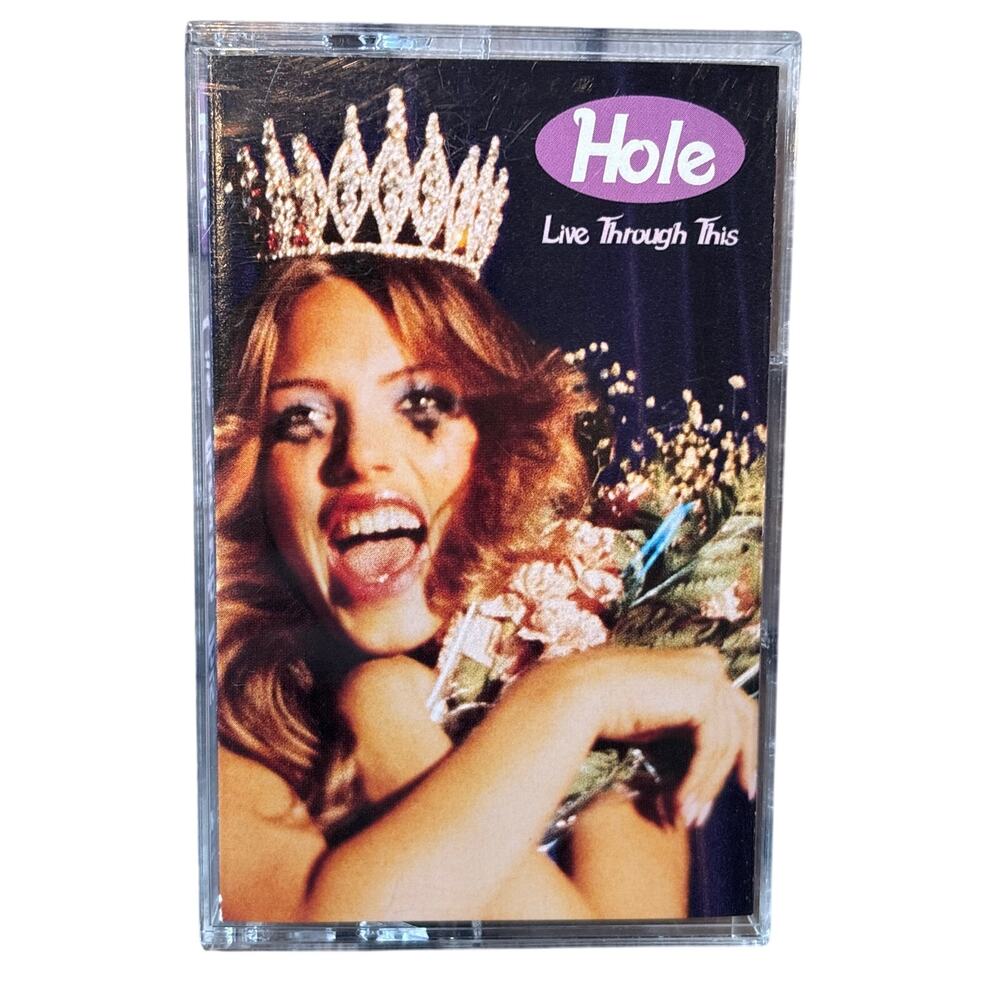Hole Live through This Cassette Tape 1994 Geffen Records Courtney Love